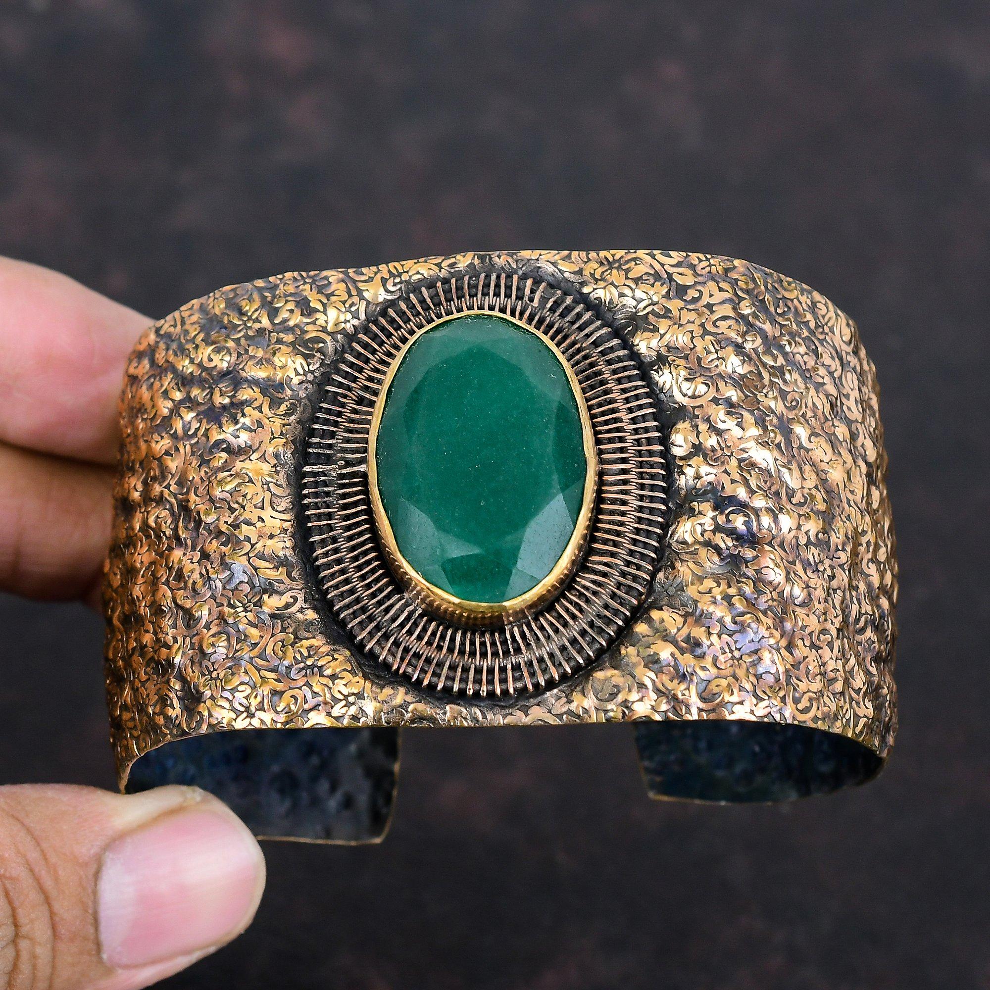 Faceted Zambian Emerald Bangle Copper Wire Wrapped Cuff Bracelet Adjustable Bangle Handmade Gemstone Bangle Copper Jewelry Engagement Gifts Adjustable
Faceted Zambian Emerald Bangle Copper Wire Wrapped Cuff Bracelet Adjustable Bangle Handmade Gemstone Bangle Copper Jewelry Engagement Gifts Adjustable