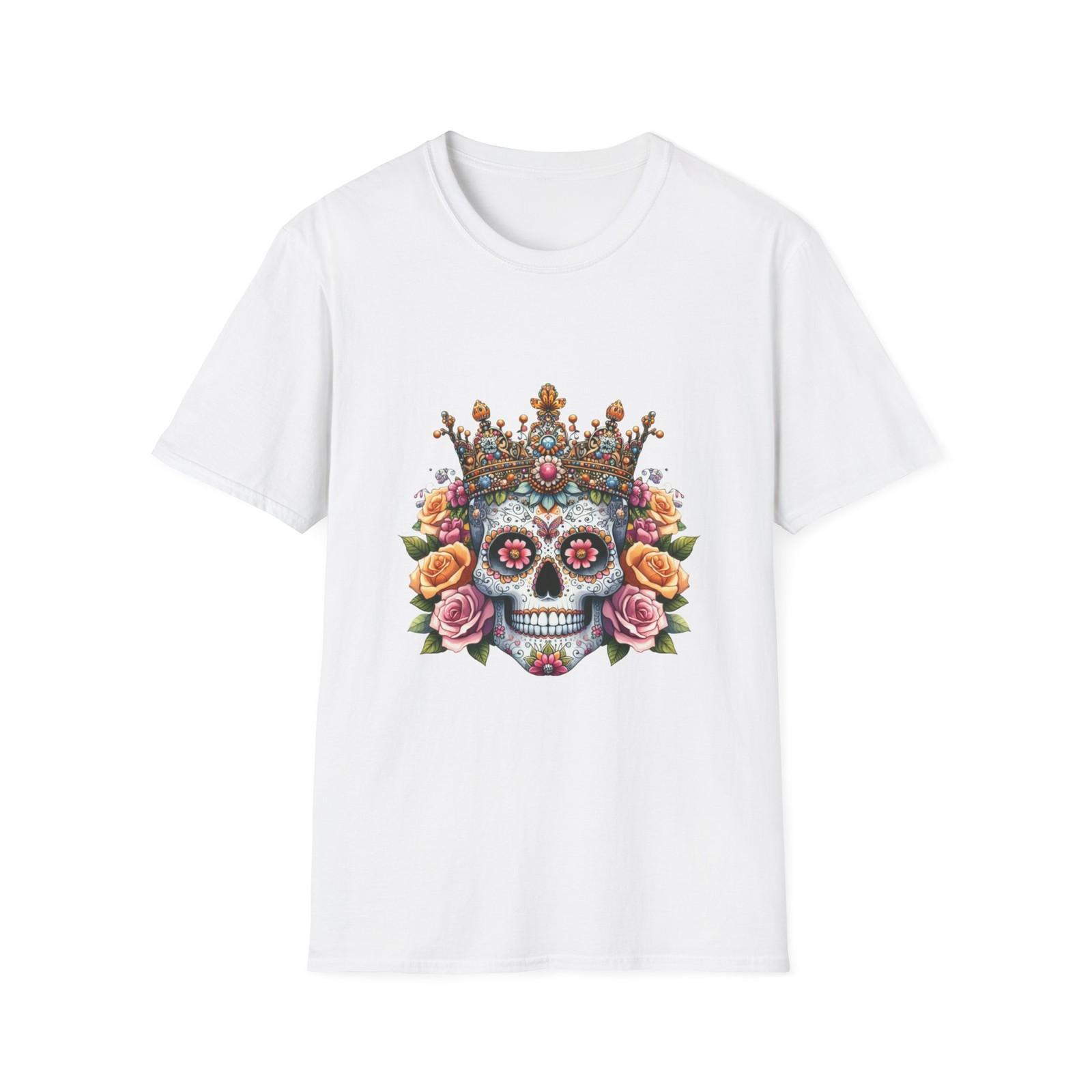 Floral Skull Graphic Tee, Day of the Dead Shirt, Boho Style Top, Unique 5XL різнокольоровий
Floral Skull Graphic Tee, Day of the Dead Shirt, Boho Style Top, Unique 5XL різнокольоровий