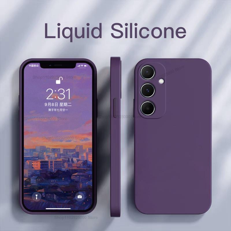 For Samsung A55 5G Case Liquid Silicone Soft Cover Funda For Samsung Galaxy A55 A 55 55A SamsungA55 5G Cases Shockproof Cover
For Samsung A55 5G Case Liquid Silicone Soft Cover Funda For Samsung Galaxy A55 A 55 55A SamsungA55 5G Cases Shockproof Cover