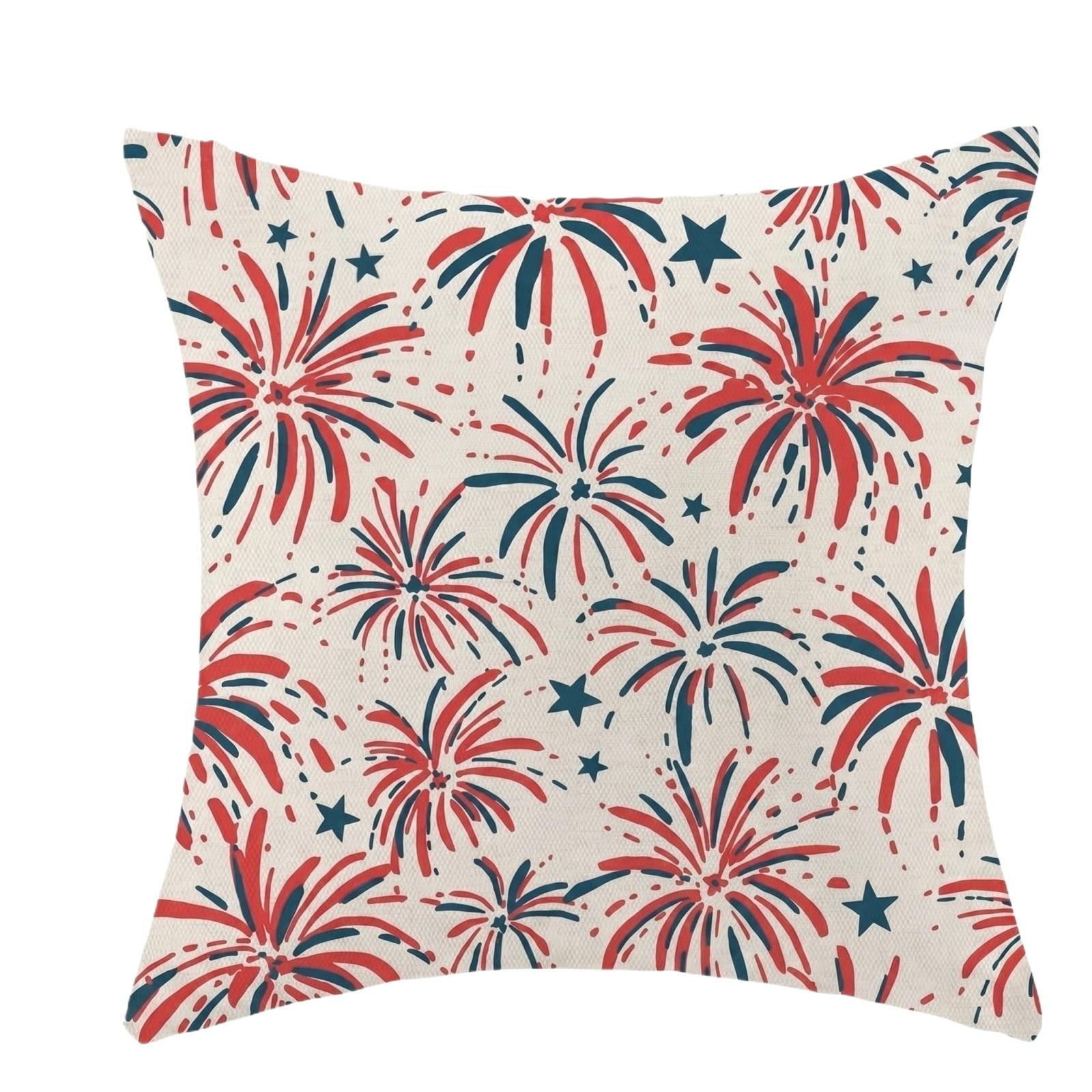 Square Throw Pillow Cover Star Pattern Decorative Cushion Case for Sofa Bed Couch Living Room Home Decor 18x18 Inch Zipper Closure One Size
Square Throw Pillow Cover Star Pattern Decorative Cushion Case for Sofa Bed Couch Living Room Home Decor 18x18 Inch Zipper Closure One Size