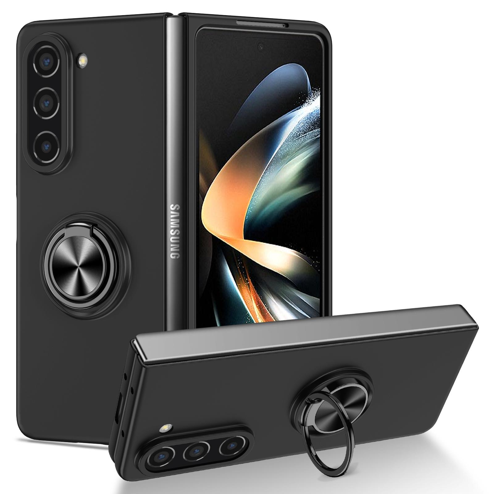 For Samsung Galaxy Z Fold5 5G Ring Kickstand Phone Case Support Car Mount Hard PC Protective Cover Black
For Samsung Galaxy Z Fold5 5G Ring Kickstand Phone Case Support Car Mount Hard PC Protective Cover Black