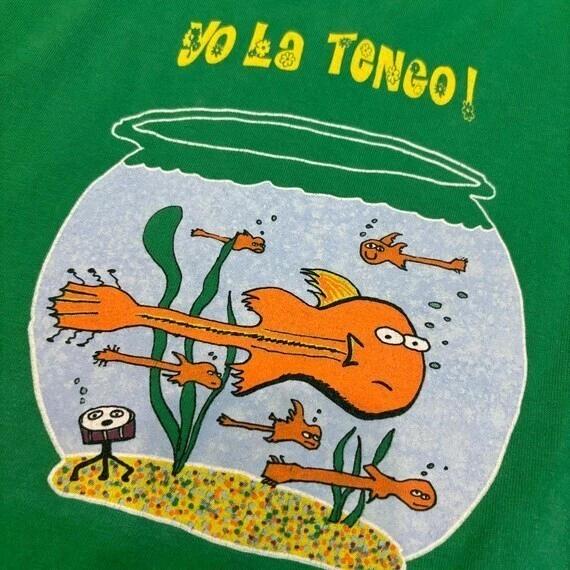 Guitar And Fish Yo La Tengo Band Shirt Unisex Tuff Green S-5XL E1553 M
Guitar And Fish Yo La Tengo Band Shirt Unisex Tuff Green S-5XL E1553 M