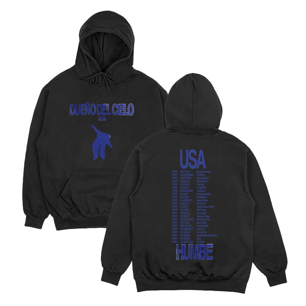 Humbe DUENO DEL CIELO Tour 2026 Hoodies Casual Long Sleeve Sweatshirts Cool Clothes Top Women Men High Street Loose Hoody XS чёрный
Humbe DUENO DEL CIELO Tour 2026 Hoodies Casual Long Sleeve Sweatshirts Cool Clothes Top Women Men High Street Loose Hoody XS чёрный