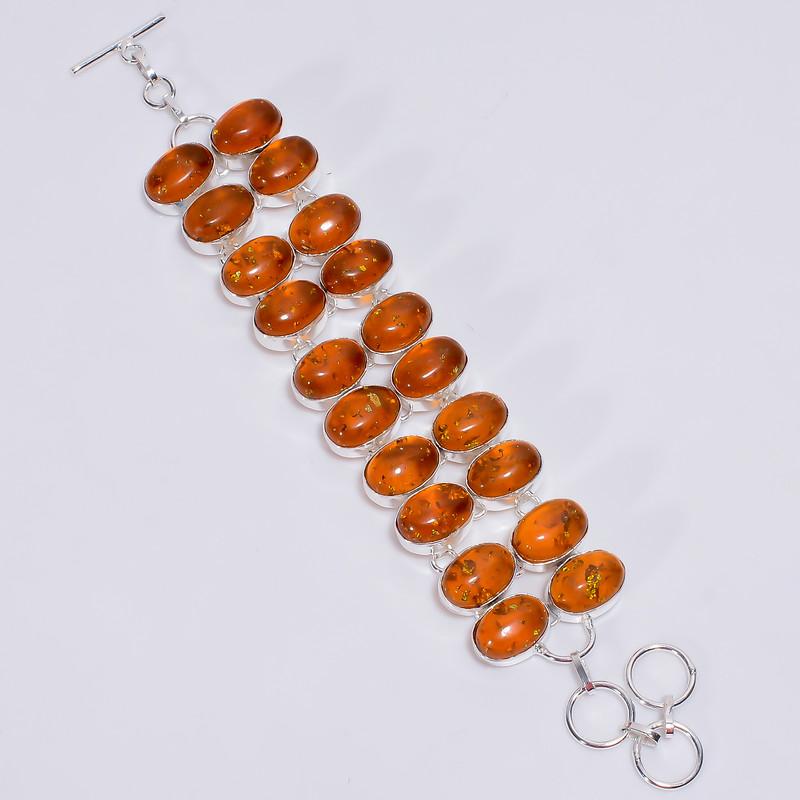 Beautiful Top Grade Qualite 100% Natural Baltic Amber Oval Shape Ethnic Style Handmade Jewelry 925 Steling Silver Bracelet 5-8 WSJ-4713 5-8 помаранчевий
Beautiful Top Grade Qualite 100% Natural Baltic Amber Oval Shape Ethnic Style Handmade Jewelry 925 Steling Silver Bracelet 5-8 WSJ-4713 5-8 помаранчевий