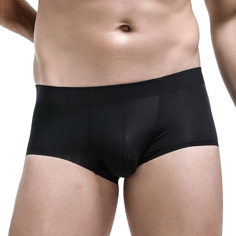 Мужские ультратонкие бесшовные боксеры из ледяного шелка — лето 2023 г. L чёрный
Мужские ультратонкие бесшовные боксеры из ледяного шелка — лето 2023 г. L чёрный