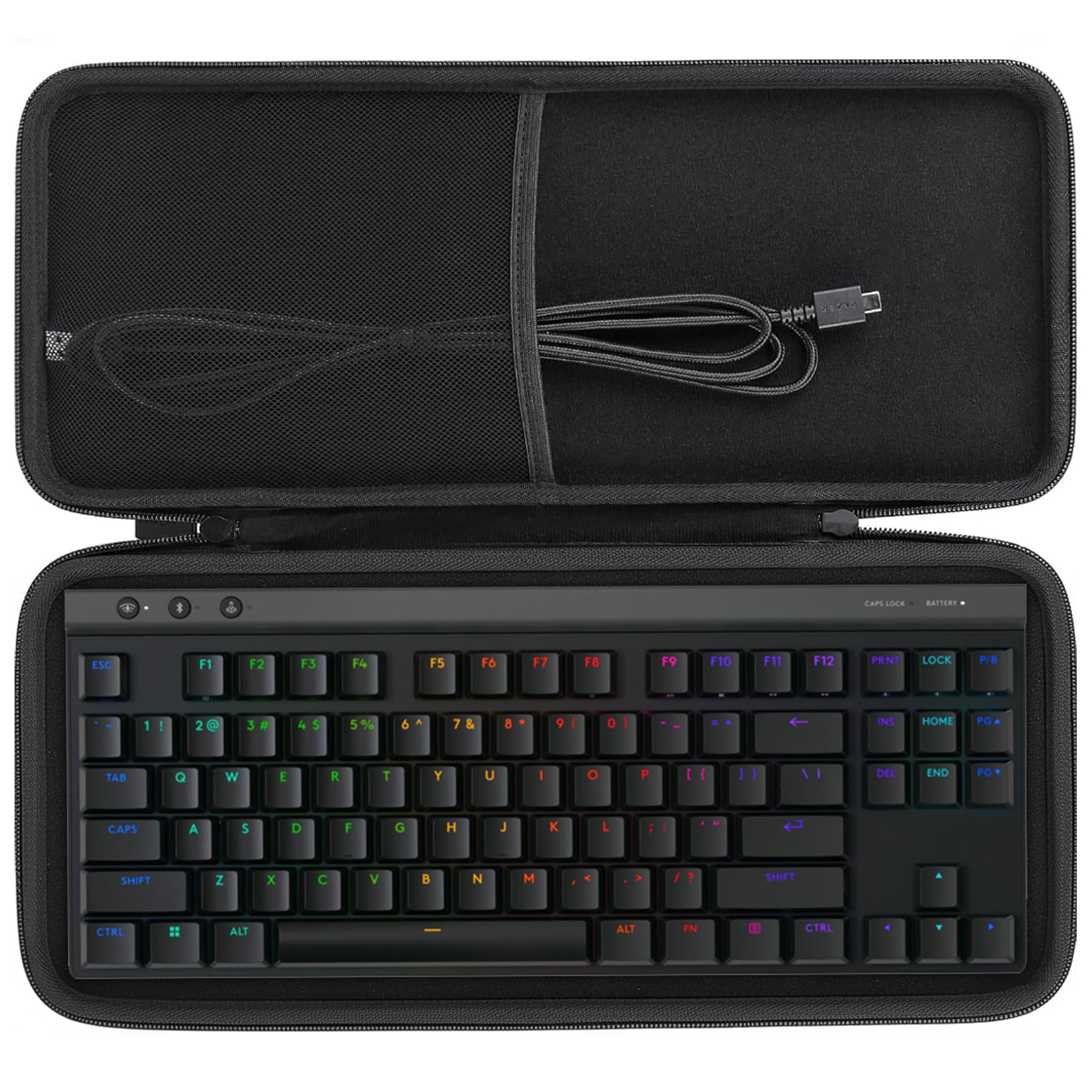 co2CREA Storage Case Compatible with Logitech G G915 TKL/G913 TKL Gaming Keyboards (for G915 X LIGHTSPEED TKL/G913 TKL) (Case Only)
co2CREA Storage Case Compatible with Logitech G G915 TKL/G913 TKL Gaming Keyboards (for G915 X LIGHTSPEED TKL/G913 TKL) (Case Only)
