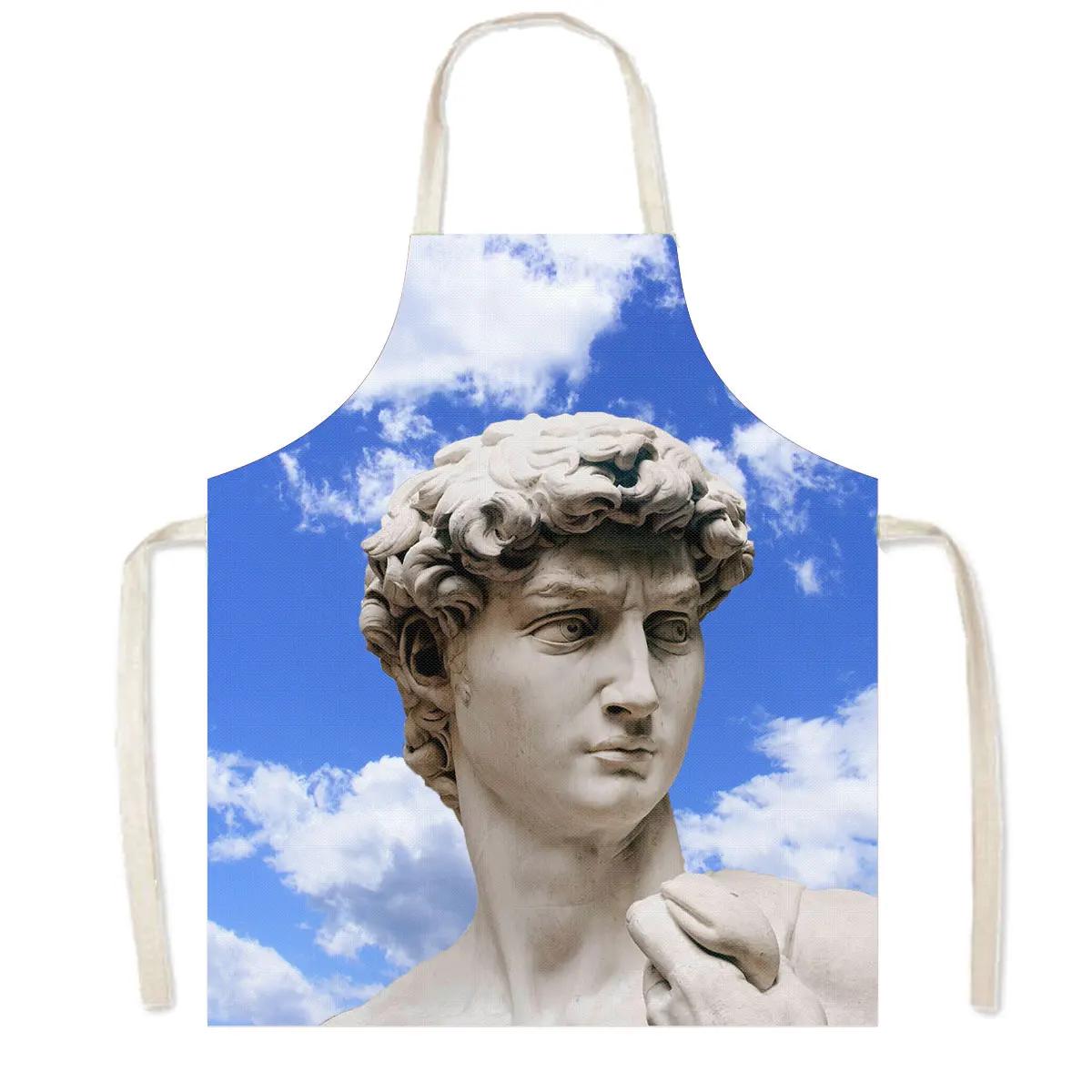 Mona Lisa Da Vinci Art Oil Painting Kitchen Aprons Women Men Home Cleaning Clothing Linen Pinafore Chef Waiter Cooking Apron 38X47cm
Mona Lisa Da Vinci Art Oil Painting Kitchen Aprons Women Men Home Cleaning Clothing Linen Pinafore Chef Waiter Cooking Apron 38X47cm