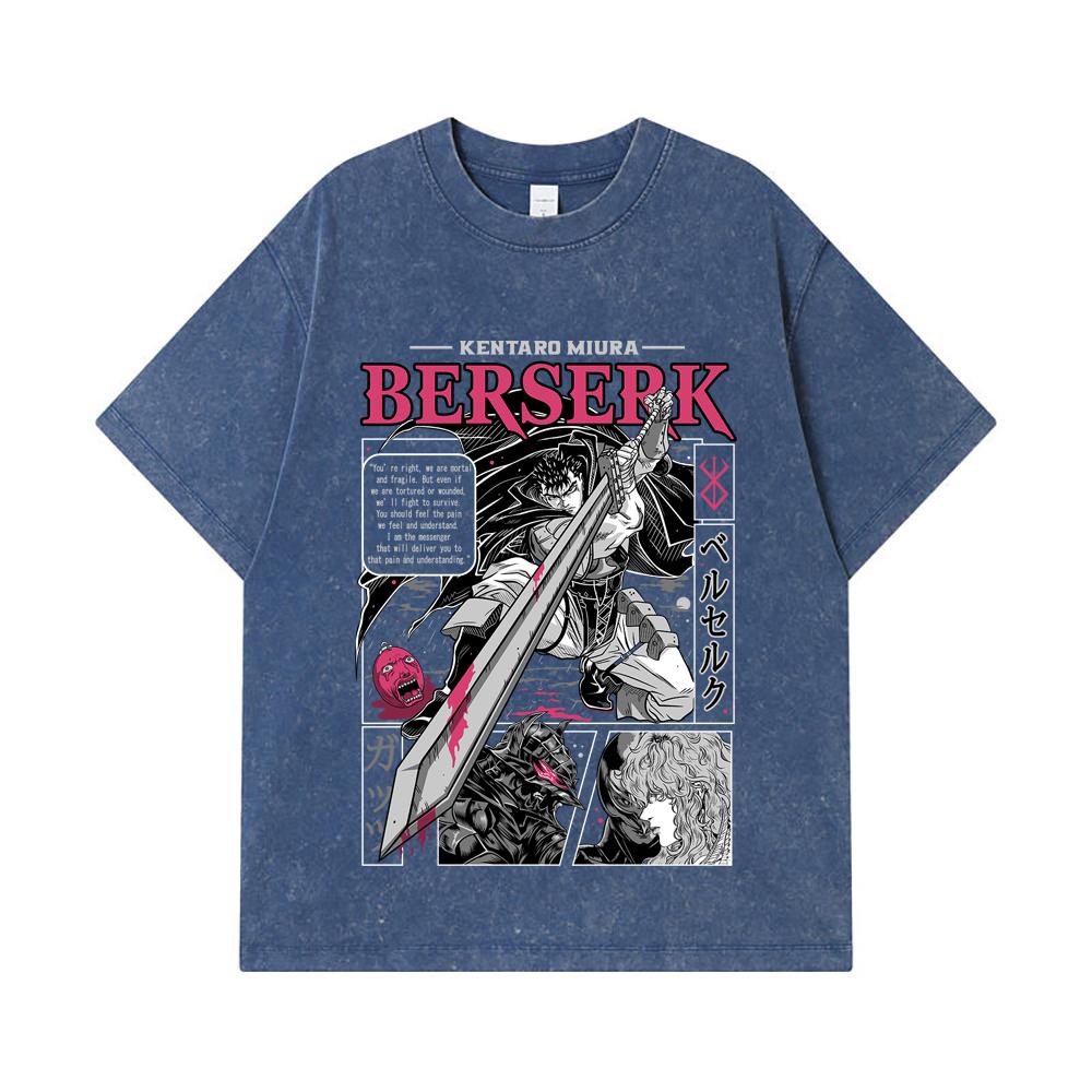275 GSM Washed T-shirts 100% Cotton Berserk V1 Guts Print Unisex Heavy Cotton T Shirt 2XL
275 GSM Washed T-shirts 100% Cotton Berserk V1 Guts Print Unisex Heavy Cotton T Shirt 2XL