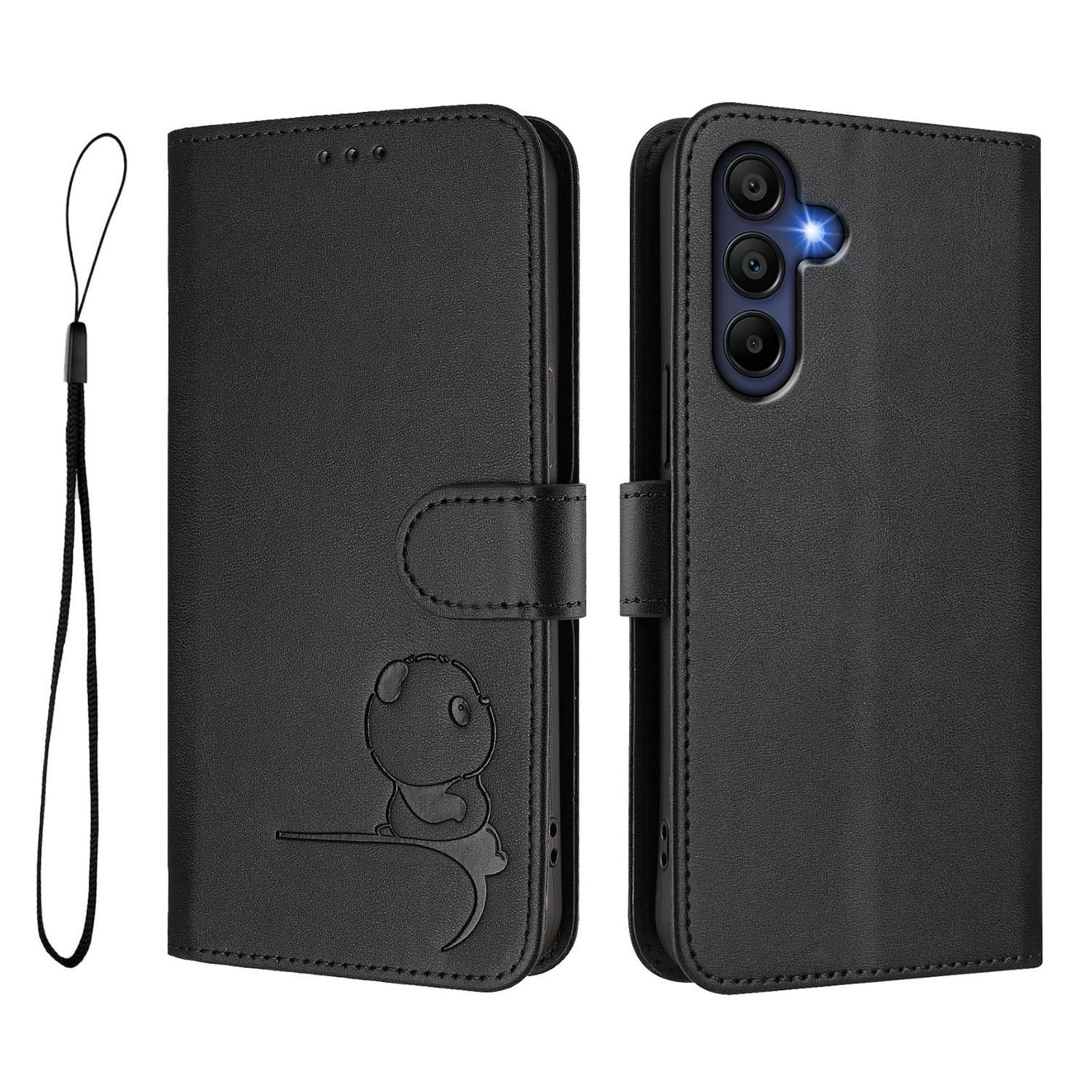 For Samsung Galaxy A16 4G/Galaxy A16 5G Case Panda Imprint RFID Blocking Wallet Leather Phone Cover with Wrist Strap A
For Samsung Galaxy A16 4G/Galaxy A16 5G Case Panda Imprint RFID Blocking Wallet Leather Phone Cover with Wrist Strap A