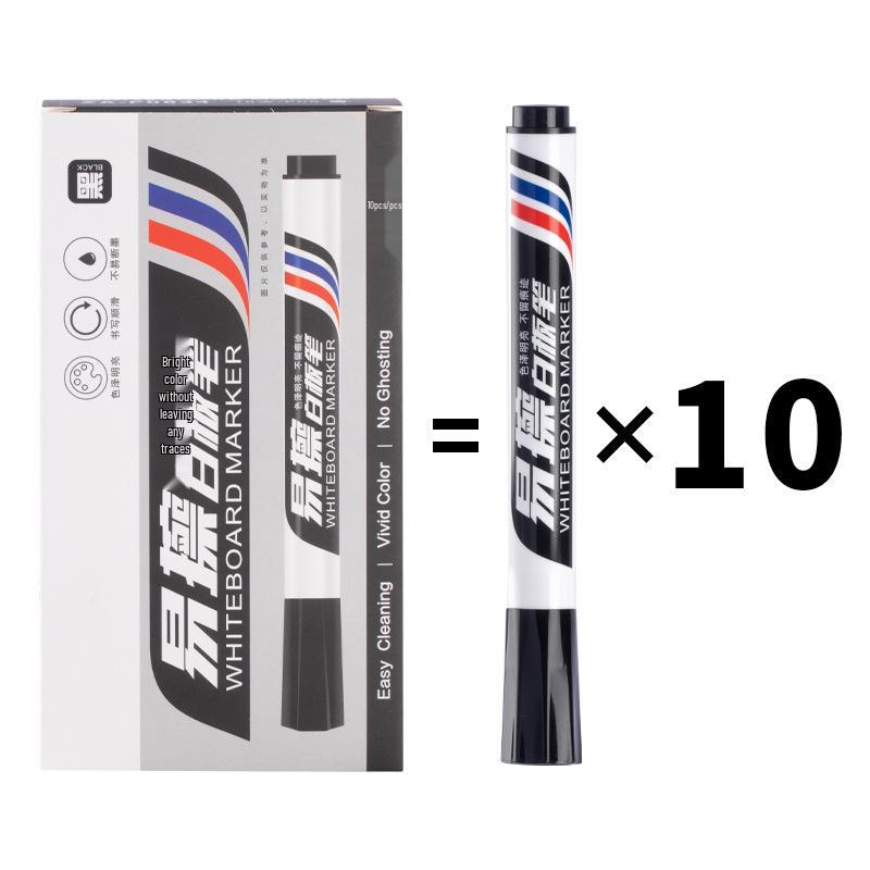 Маркер для стираемой белой доски большой емкости - Легко стирается, Толстый наконечник, Идеально подходит для учителей и детей чёрный
Маркер для стираемой белой доски большой емкости - Легко стирается, Толстый наконечник, Идеально подходит для учителей и детей чёрный