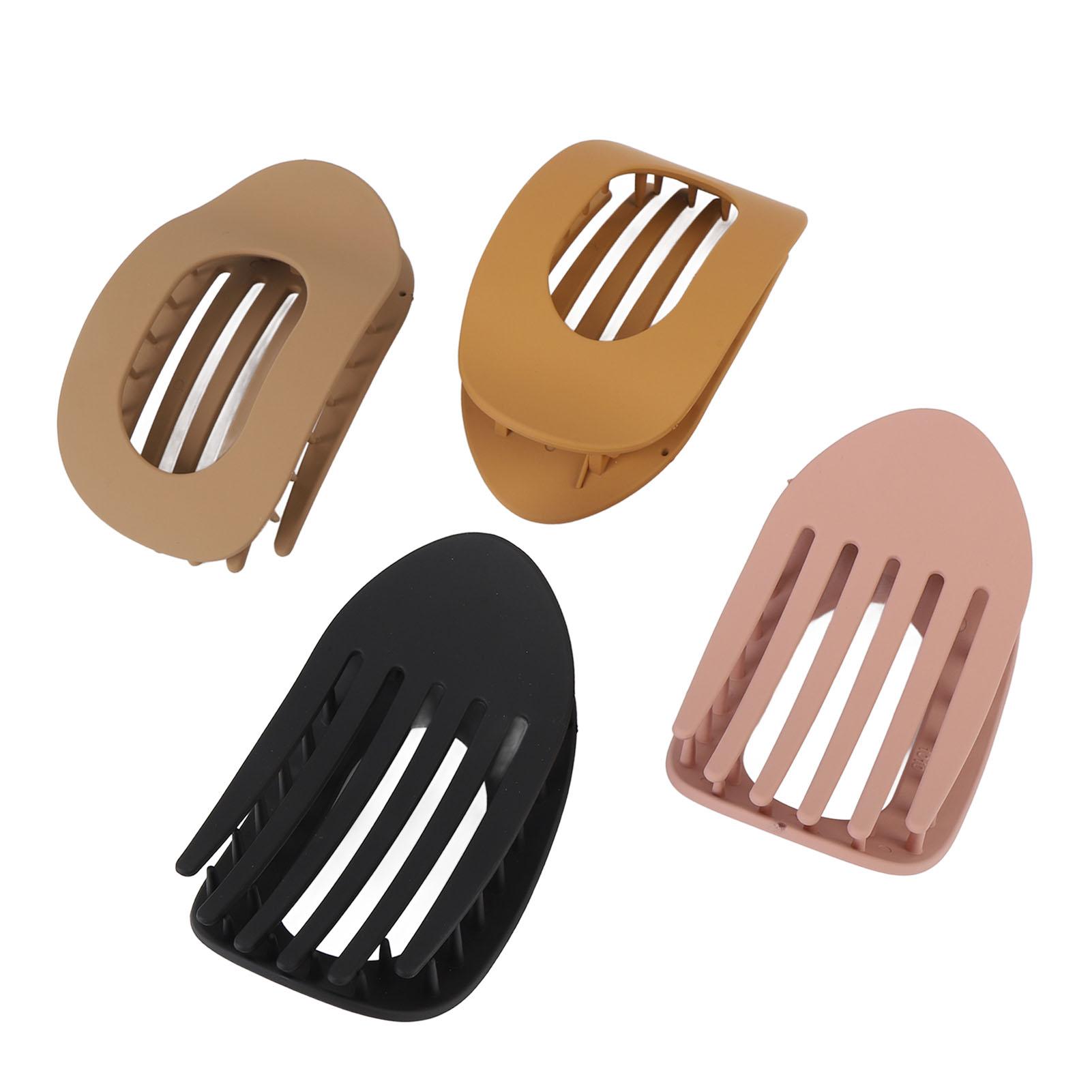 4pcs Flat Claw Clips French Design Flat Hair Clips Women Girls Strong Hold Side Hair Clips for Thick Hair
4pcs Flat Claw Clips French Design Flat Hair Clips Women Girls Strong Hold Side Hair Clips for Thick Hair