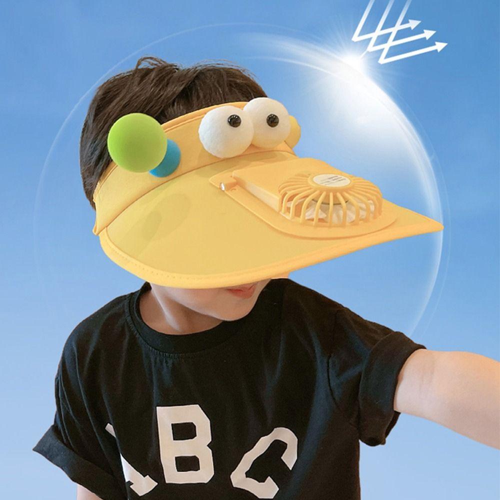 Big Eyes Sunshade Cap Summer Korean Style Cap Children Sun Visor Hat Empty Top Hat Kids Sun Hat
Big Eyes Sunshade Cap Summer Korean Style Cap Children Sun Visor Hat Empty Top Hat Kids Sun Hat