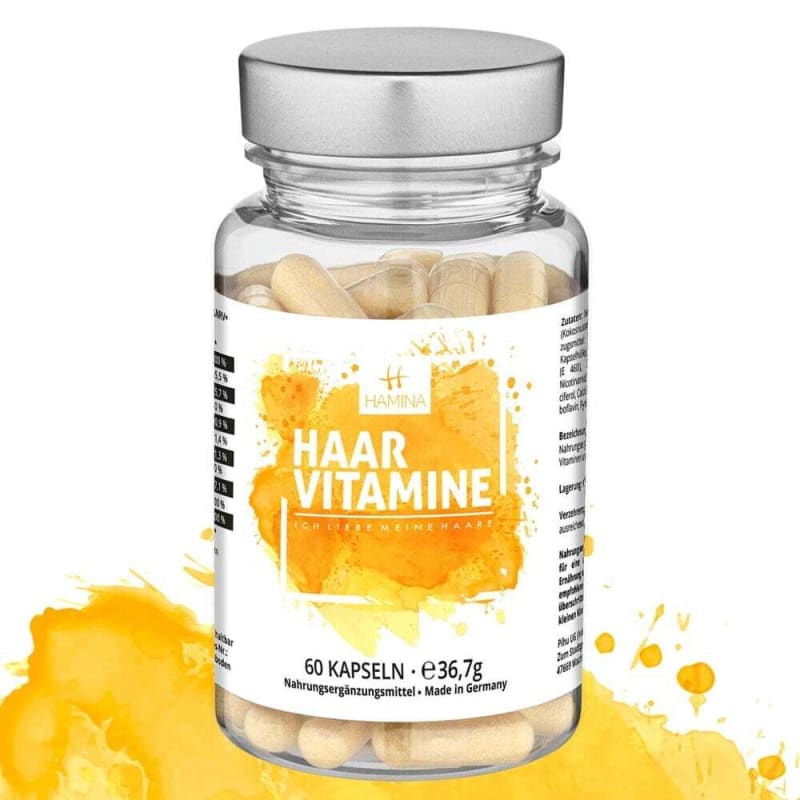 HAMINA Hair Vitamin 60 Capsules
HAMINA Hair Vitamin 60 Capsules