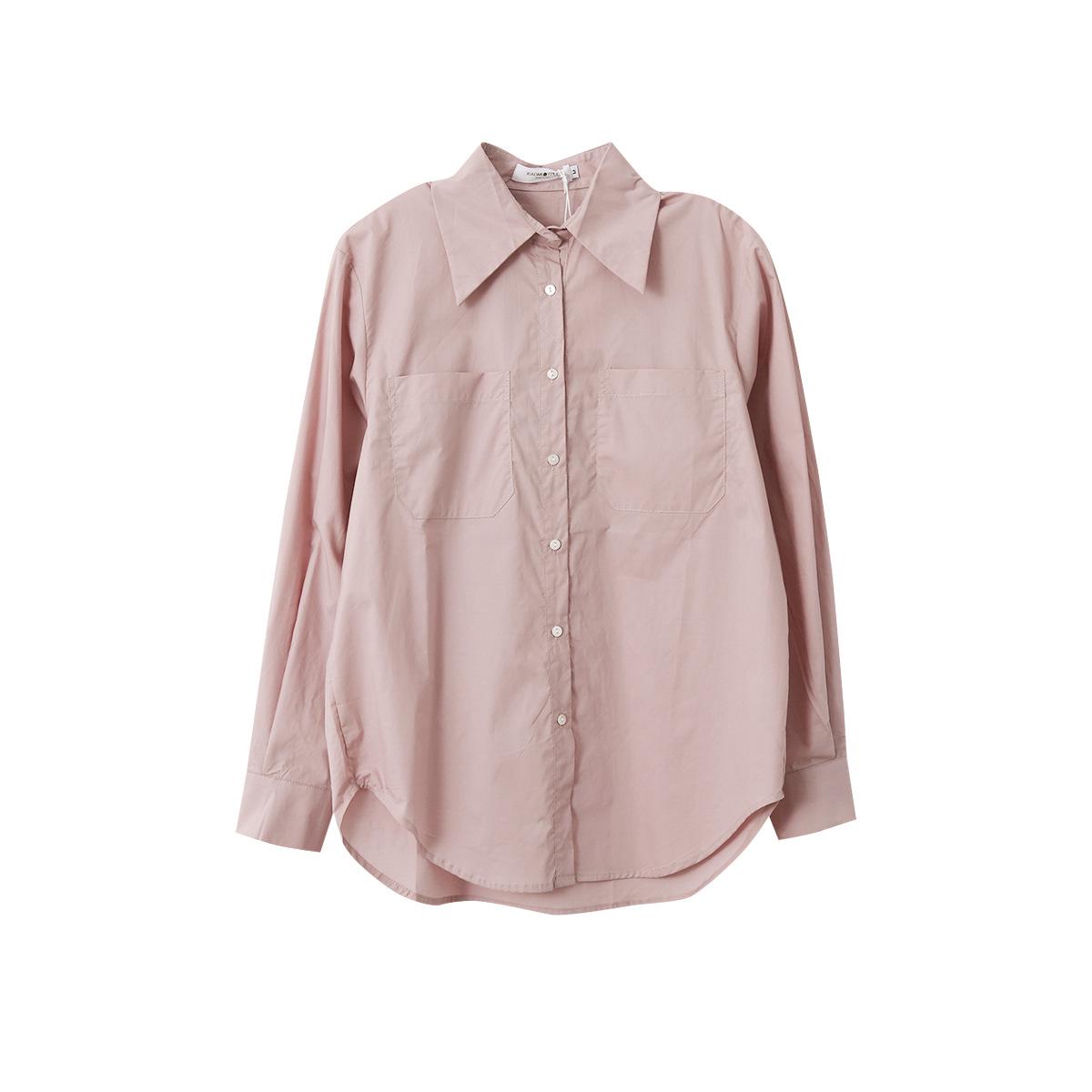 Ladies Casual Loose-Fit Light Blue Shirt with Lapel and Long Sleeves One Size
Ladies Casual Loose-Fit Light Blue Shirt with Lapel and Long Sleeves One Size
