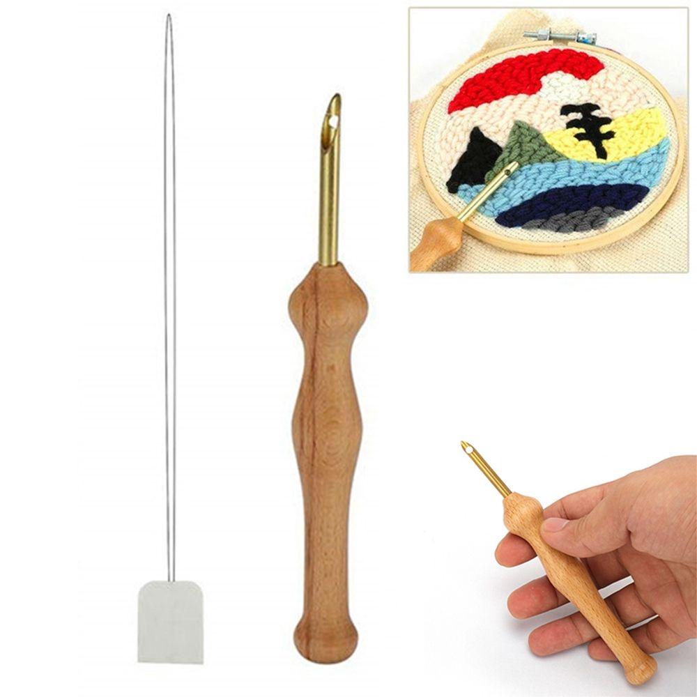 Craft Knitting Weaving Felting Needle Threader Set Sewing Supplies Punch Needle Embroidery Pen 11.5cm
Craft Knitting Weaving Felting Needle Threader Set Sewing Supplies Punch Needle Embroidery Pen 11.5cm