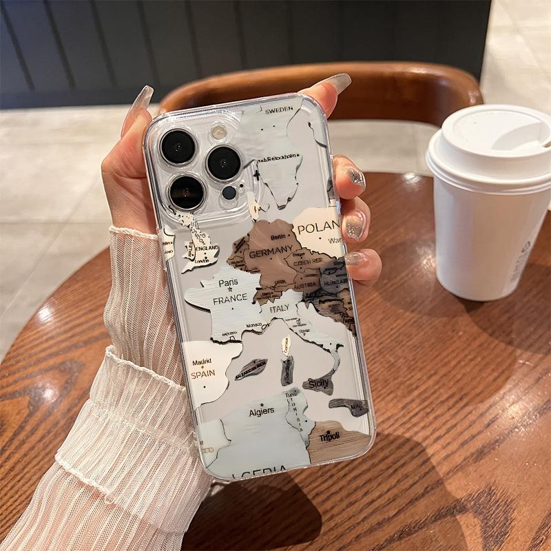 Map of Europe Phone Case for iPhone 17 Air 16 15 14 13 12 11 Pro Max Plus Mini Xs X 8 7 Soft Transparent Cover Fundas Accessory iPhone 13Mini
Map of Europe Phone Case for iPhone 17 Air 16 15 14 13 12 11 Pro Max Plus Mini Xs X 8 7 Soft Transparent Cover Fundas Accessory iPhone 13Mini