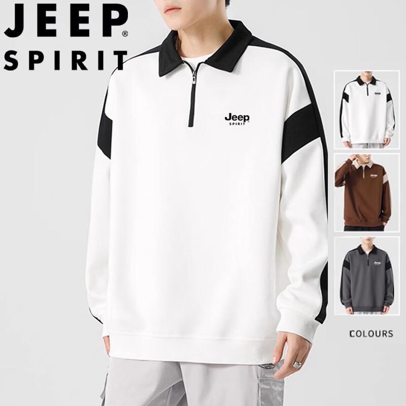JEEP SPIRIT Men s Casual Half-Zip Polo Sweatshirt 3XL
JEEP SPIRIT Men s Casual Half-Zip Polo Sweatshirt 3XL