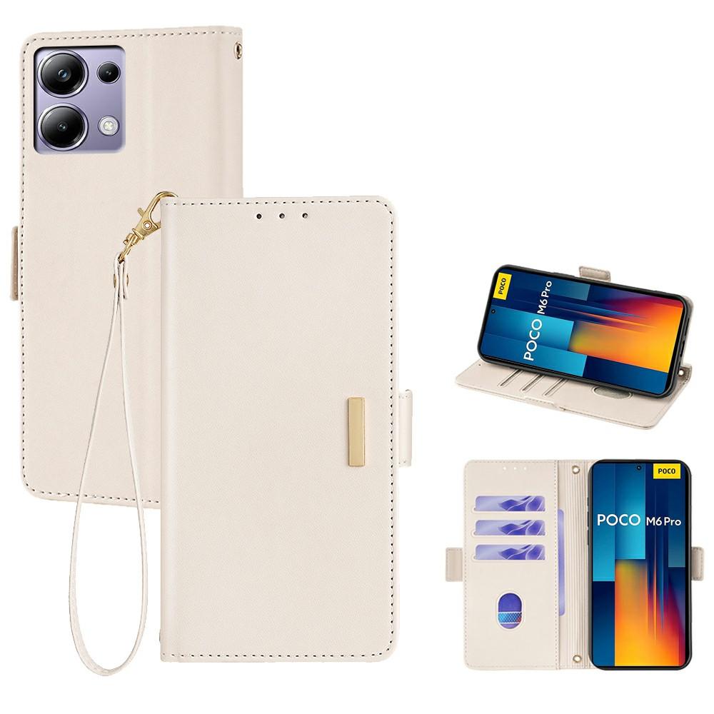 For Xiaomi Redmi Note 13 Pro 4G/Poco M6 Pro 4G Leather Wallet Case RFID Blocking Stand Cover with Hand Strap F
For Xiaomi Redmi Note 13 Pro 4G/Poco M6 Pro 4G Leather Wallet Case RFID Blocking Stand Cover with Hand Strap F