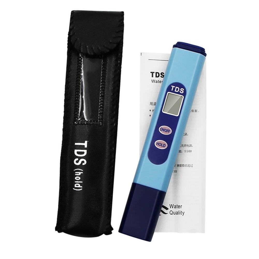 Цифровой измеритель TDS 0-9990PPM тестер качества воды точный портативный анализатор монитора качества воды синий
Цифровой измеритель TDS 0-9990PPM тестер качества воды точный портативный анализатор монитора качества воды синий