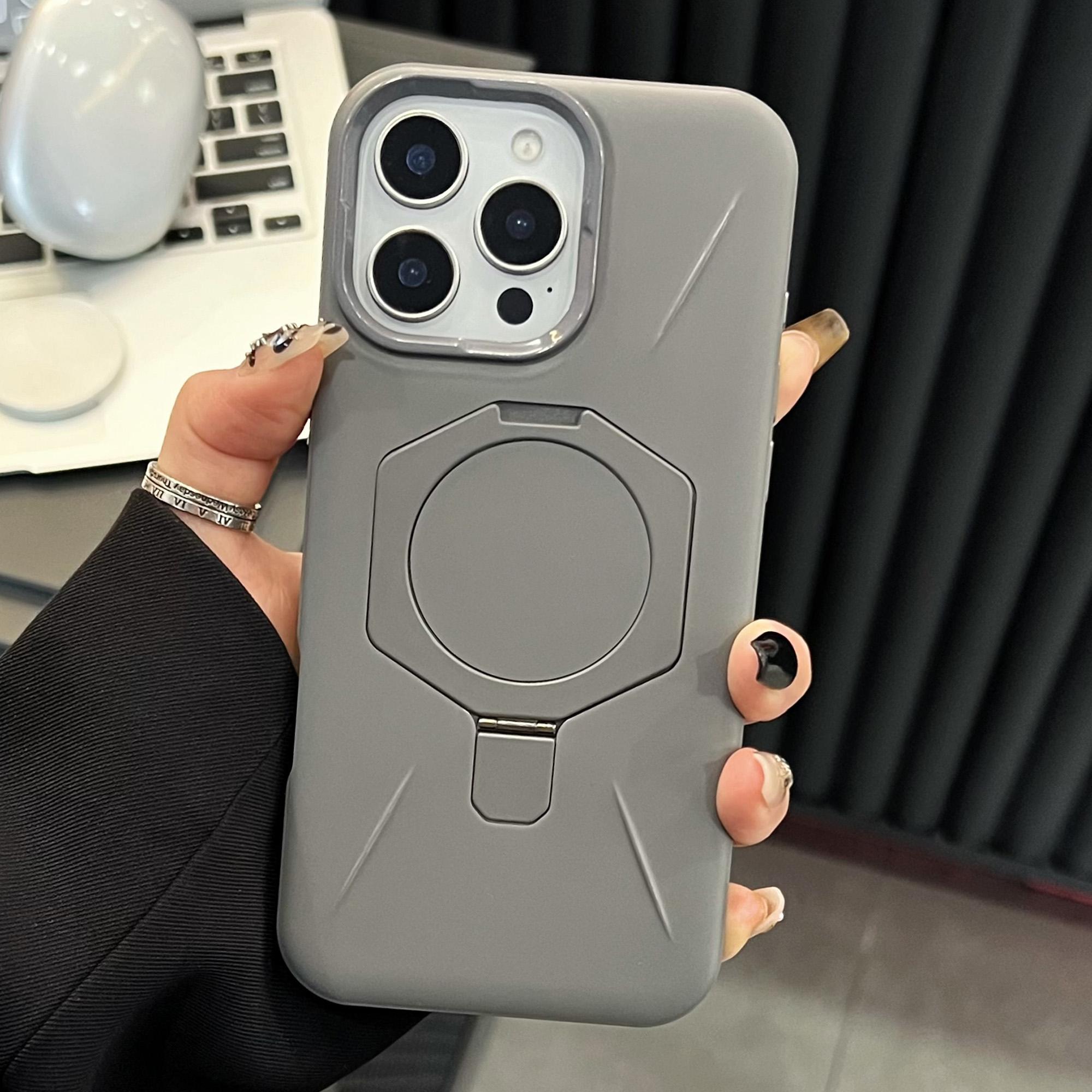 For iPhone 16 Pro Magnetic Case TPU + PC Rhombus Kickstand Phone Back Cover F
For iPhone 16 Pro Magnetic Case TPU + PC Rhombus Kickstand Phone Back Cover F