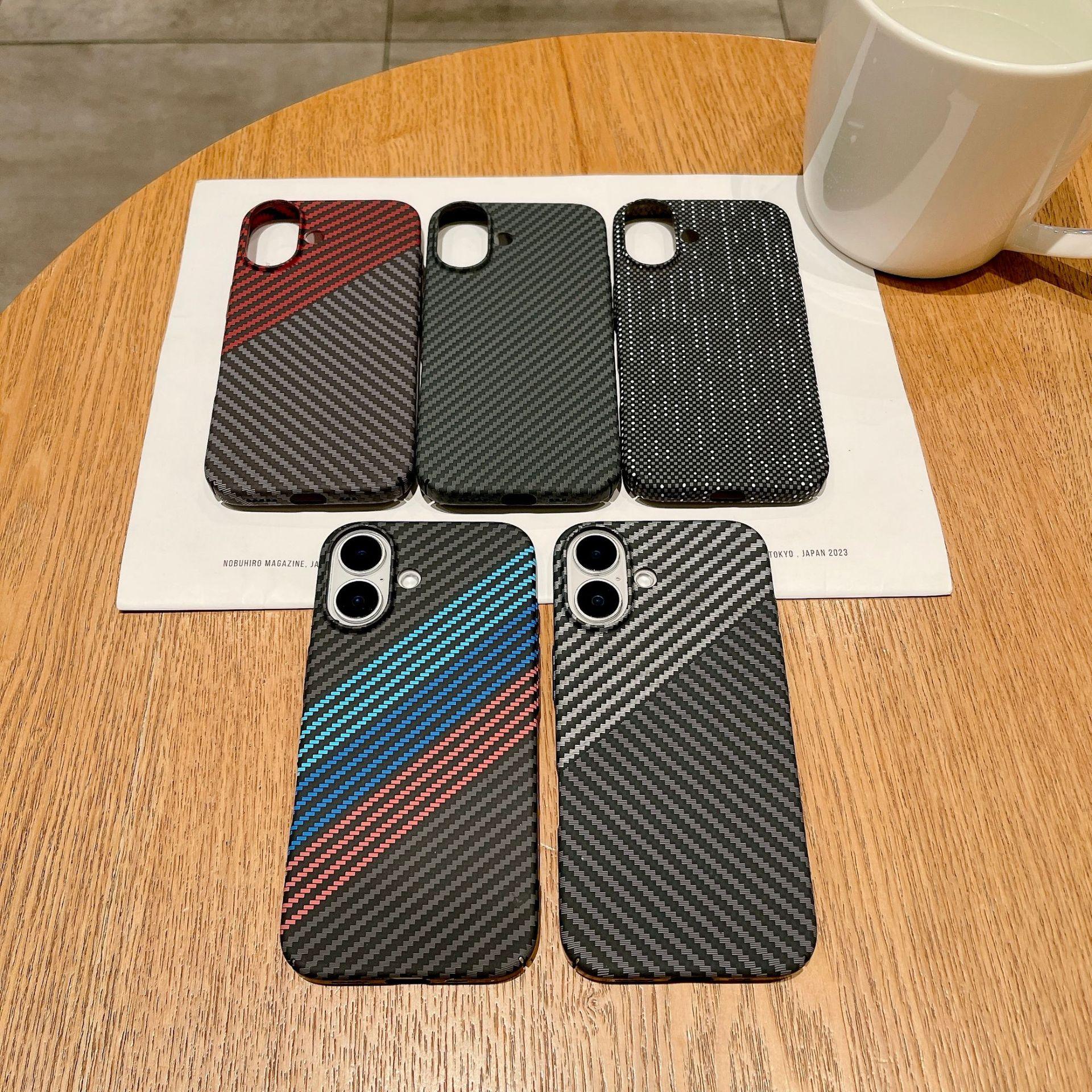 The Carbon Fiber Texture Is Suitable for The IPhone 16promax Phone Case. The IPhone15 Has A Built-in Magnetic Magsafe14 iPhone12Promax
The Carbon Fiber Texture Is Suitable for The IPhone 16promax Phone Case. The IPhone15 Has A Built-in Magnetic Magsafe14 iPhone12Promax