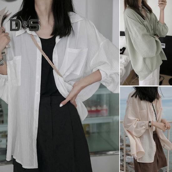 Женская рубашка с лацканами, длинный рукав, однобортная рубашка, однотонная, свободная, повседневная рубашка с накладными карманами, уличная одежда XXL белый
Женская рубашка с лацканами, длинный рукав, однобортная рубашка, однотонная, свободная, повседневная рубашка с накладными карманами, уличная одежда XXL белый