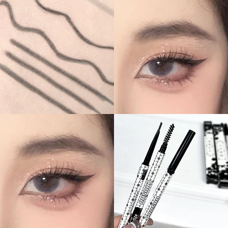 3-in-1 Ultra-Fine Eyebrow Pencil & Contouring Eyeliner: Waterproof, Smudge-Proof, Sweatproof 0.1g
3-in-1 Ultra-Fine Eyebrow Pencil & Contouring Eyeliner: Waterproof, Smudge-Proof, Sweatproof 0.1g