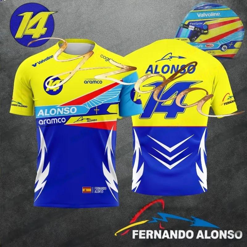 Fernando Alonso No.14 Running T-shirt, Extreme Sports Cycling Suit, Breathable Short Sleeve Sweatshirt, 2025 New Series S
Fernando Alonso No.14 Running T-shirt, Extreme Sports Cycling Suit, Breathable Short Sleeve Sweatshirt, 2025 New Series S