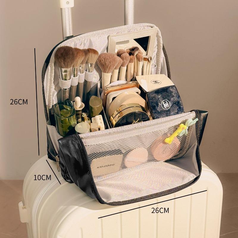 Vertical Makeup Bag - Cosmetics Storage Bag - Large Opening - Vertical - Large Capacity - Makeup Bag for Travel and Outings чорний
Vertical Makeup Bag - Cosmetics Storage Bag - Large Opening - Vertical - Large Capacity - Makeup Bag for Travel and Outings чорний