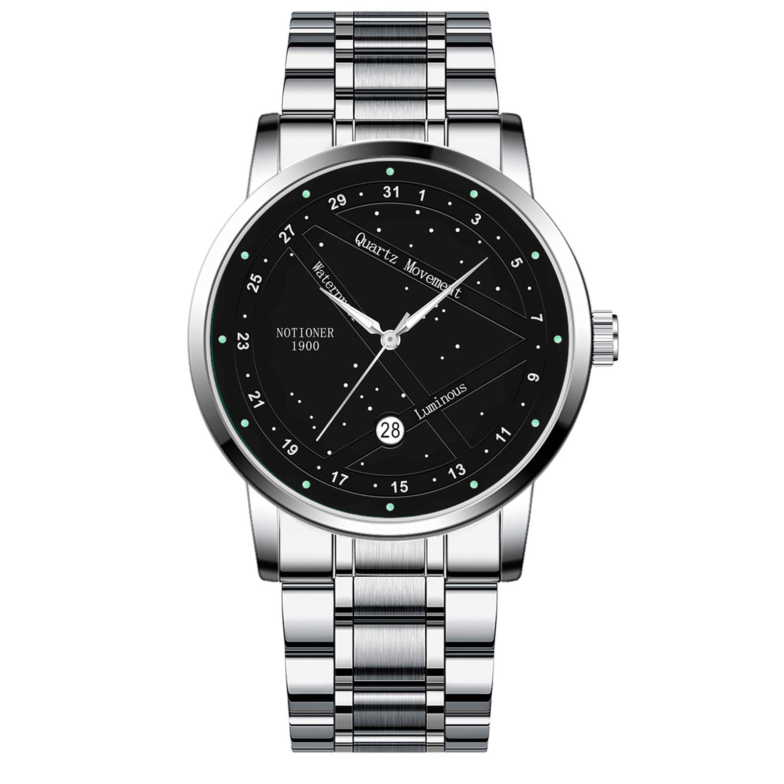 Чоловічий мінімалістичний годинник Classic Business Watch Великий циферблат Чоловічий годинник Стрілки Кварцовий чоловічий годинник Круглий чоловічий годинник срібний
Чоловічий мінімалістичний годинник Classic Business Watch Великий циферблат Чоловічий годинник Стрілки Кварцовий чоловічий годинник Круглий чоловічий годинник срібний