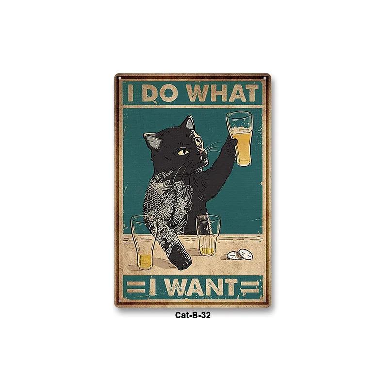 Creative Animal Black Cat Art Metal Signs for Wall Decoration Ideal for Living Room Kid Bedroom Cafe Western Restaurant 20x30cm(7.8x11.8inch)
Creative Animal Black Cat Art Metal Signs for Wall Decoration Ideal for Living Room Kid Bedroom Cafe Western Restaurant 20x30cm(7.8x11.8inch)