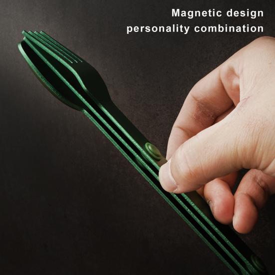 Набор магнитной посуды Yousheng, металлические столовые приборы, пищевой класс, без бисфенола А, полированная поверхность, нож для путешествий на открытом воздухе, вилка, ложка, набор посуды для кемпинга
Набор магнитной посуды Yousheng, металлические столовые приборы, пищевой класс, без бисфенола А, полированная поверхность, нож для путешествий на открытом воздухе, вилка, ложка, набор посуды для кемпинга