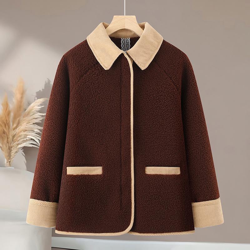Stylish Plus Size Velvet-Lined Winter Jacket for Middle-Aged & Elderly Women 3XL
Stylish Plus Size Velvet-Lined Winter Jacket for Middle-Aged & Elderly Women 3XL