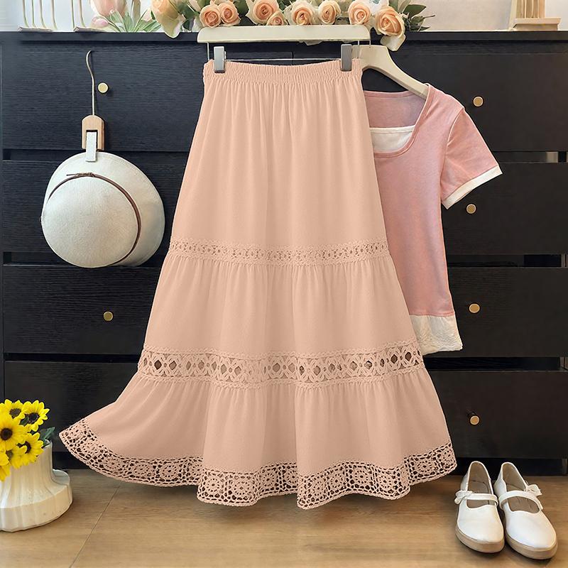 ZANZEA Женские летние эластичные талии свободные лоскутные длинные юбки 5XL розовый
ZANZEA Женские летние эластичные талии свободные лоскутные длинные юбки 5XL розовый