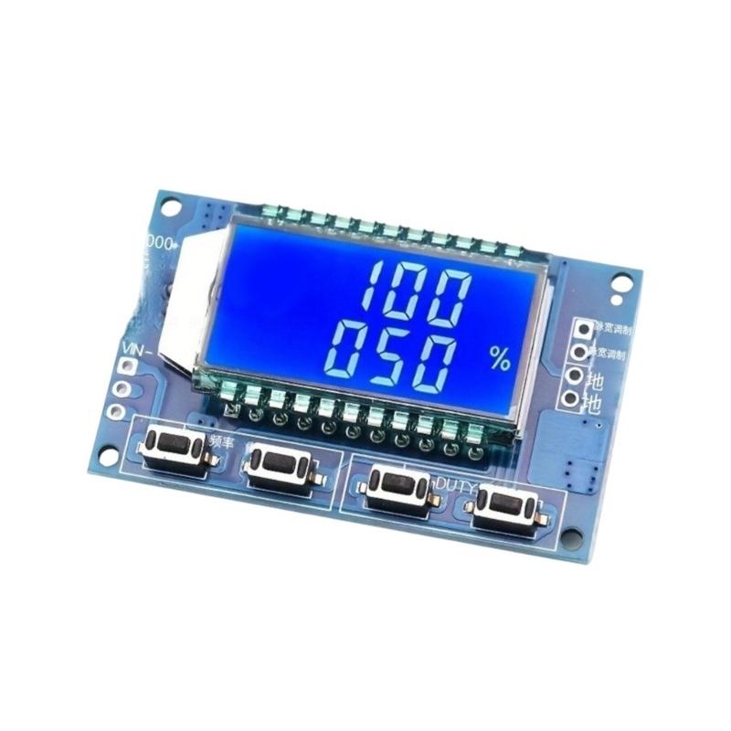 Signal Generator PWM Pulse Frequency Duty Cycle Adjustable Module LCD Display 1Hz-150Khz 3.3V-30V PWM Board Module
Signal Generator PWM Pulse Frequency Duty Cycle Adjustable Module LCD Display 1Hz-150Khz 3.3V-30V PWM Board Module