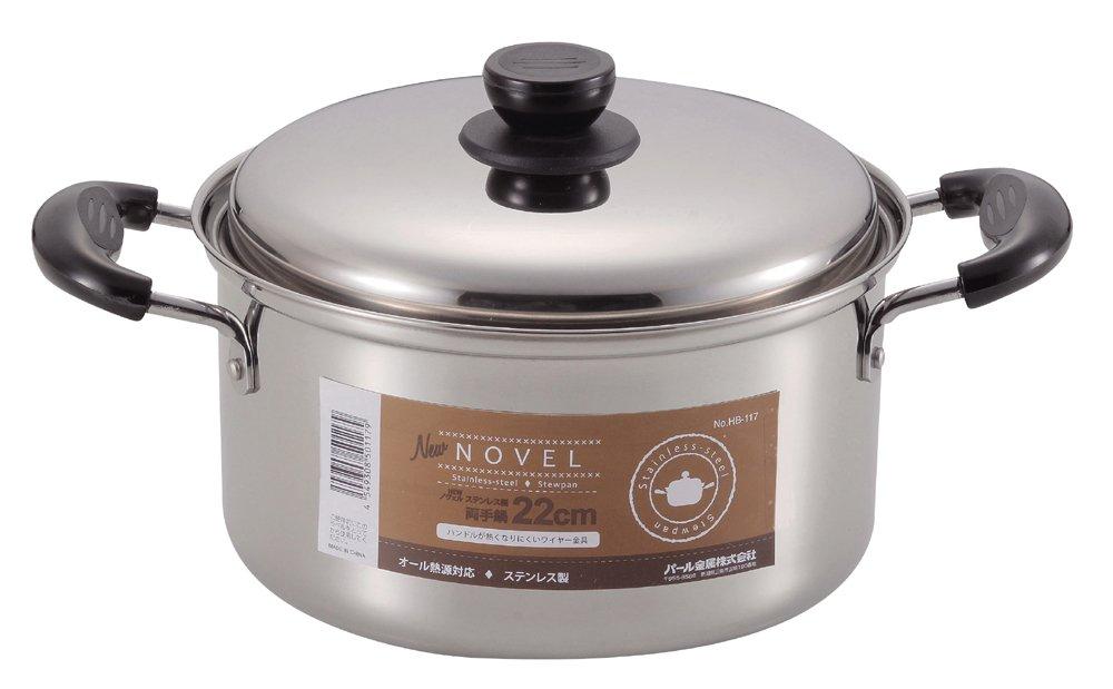 Кастрюля Pearl Metal 22 см из нержавеющей стали с новой ручкой, Новинка, Серебристая, HB-3624
Кастрюля Pearl Metal 22 см из нержавеющей стали с новой ручкой, Новинка, Серебристая, HB-3624