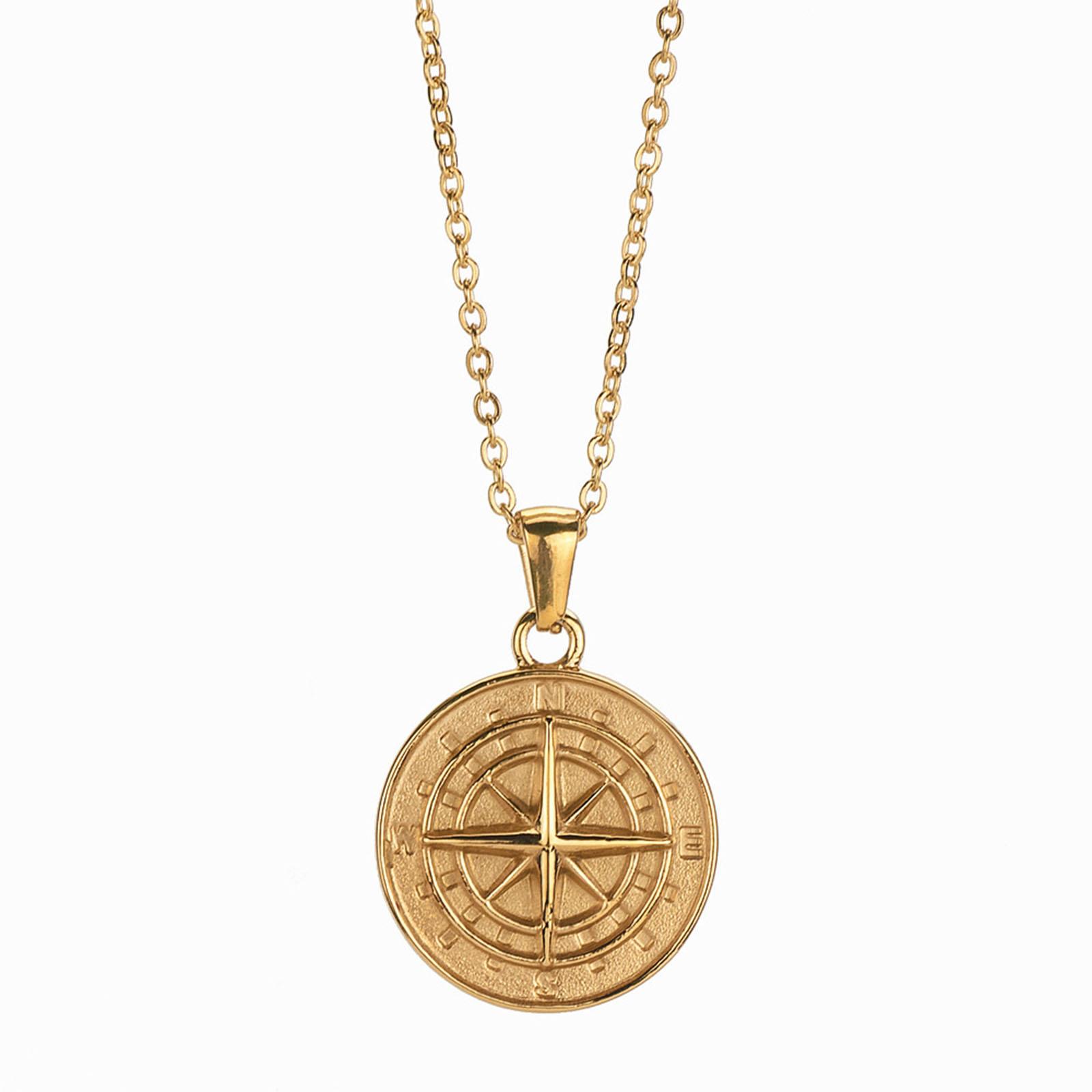 Compass Necklace for Men, Stackable Choker Chain Casual Sailing Holiday Neckchain Cool Boys Collar Chains Jewellery Gift
Compass Necklace for Men, Stackable Choker Chain Casual Sailing Holiday Neckchain Cool Boys Collar Chains Jewellery Gift
