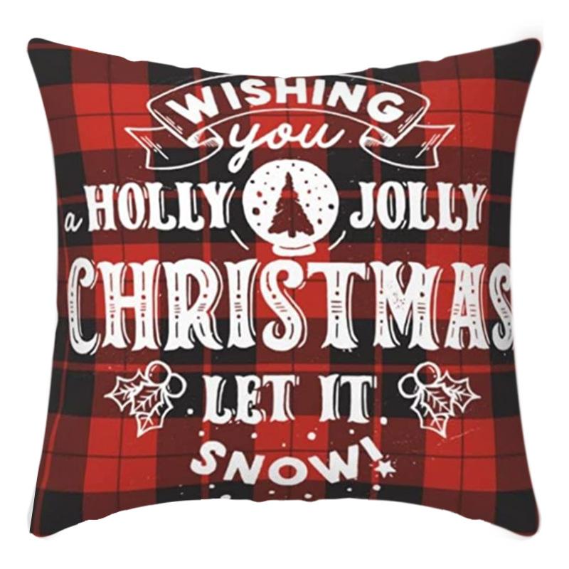 Новая Рождественская наволочка с Санта-Клаусом, Домашняя диванная подушка, Автомобильная подушка, Мультяшная Рождественская наволочка 45*45cm
Новая Рождественская наволочка с Санта-Клаусом, Домашняя диванная подушка, Автомобильная подушка, Мультяшная Рождественская наволочка 45*45cm