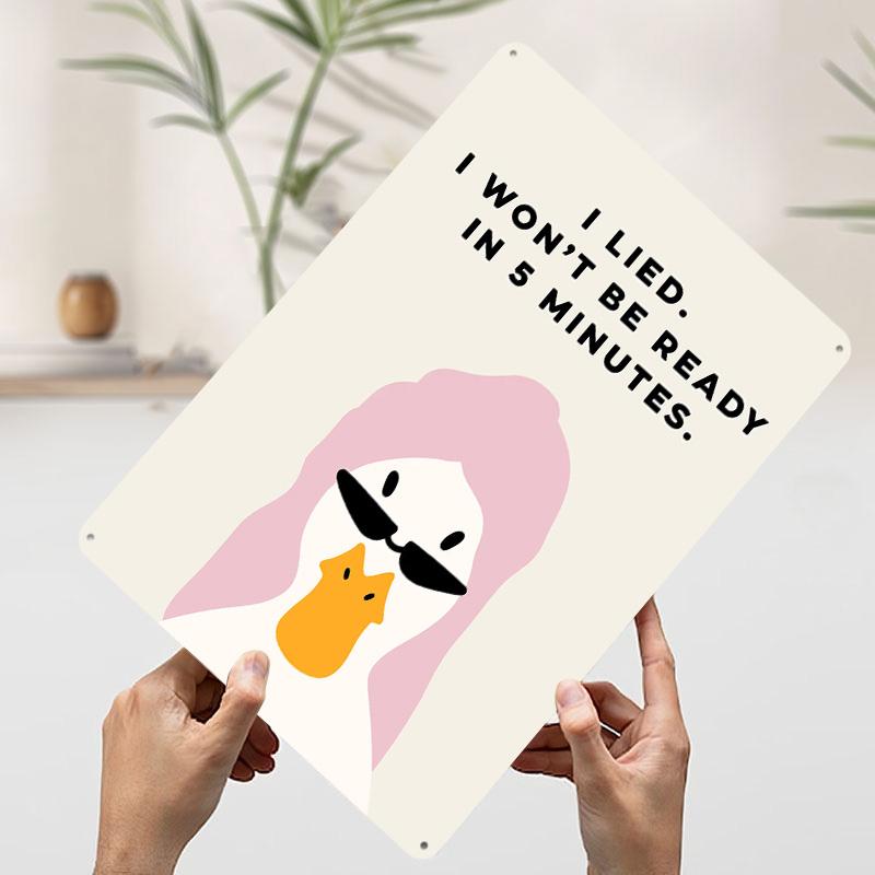Funny Duck With Sunglasses Printed Poster Customized Wall Art Retro Vintage Metal Tin Signs for Room Decoration Office Decor 7.9x11.8In(20x30cm)
Funny Duck With Sunglasses Printed Poster Customized Wall Art Retro Vintage Metal Tin Signs for Room Decoration Office Decor 7.9x11.8In(20x30cm)