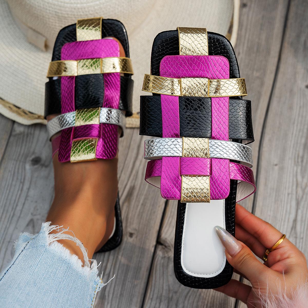 Baotou half-drag женские тапочки 2025 года лета новые европейские и американские тапочки с плоской подошвой женские цветные тапочки с мягкой подошвой и квадратным носком 42
Baotou half-drag женские тапочки 2025 года лета новые европейские и американские тапочки с плоской подошвой женские цветные тапочки с мягкой подошвой и квадратным носком 42