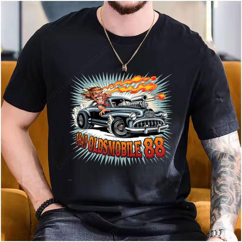 Vintage 1949 Rocket 88 T-Shirt Celebrate The First Muscle Car Iconic High-Compression V8 Engine Legend in Style Car Clothes 5XL різнокольоровий
Vintage 1949 Rocket 88 T-Shirt Celebrate The First Muscle Car Iconic High-Compression V8 Engine Legend in Style Car Clothes 5XL різнокольоровий