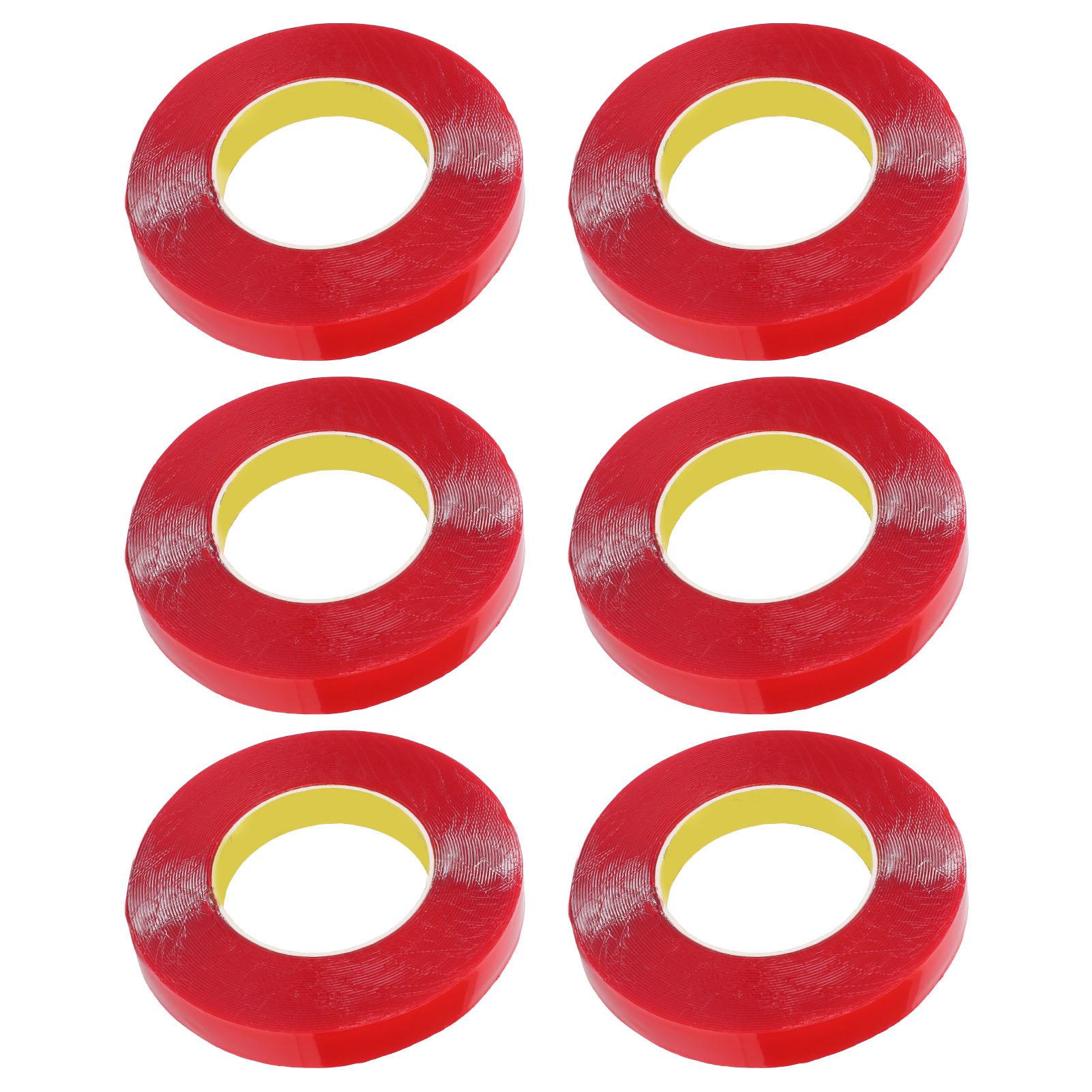 6 Rolls Double Sided Tape Weatherproof Adhesive Removable Heavy Duty Mounting Tape for Wall Hanging
6 Rolls Double Sided Tape Weatherproof Adhesive Removable Heavy Duty Mounting Tape for Wall Hanging