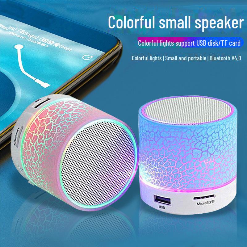 Мини-светодиодный Bluetooth-динамик: Портативный беспроводной сабвуфер с картой памяти A3 small crack синий
Мини-светодиодный Bluetooth-динамик: Портативный беспроводной сабвуфер с картой памяти A3 small crack синий