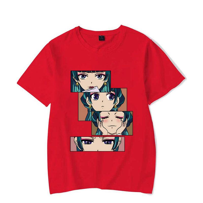 Горячие футболки с принтом «Дневники аптекаря» для женщин с коротким рукавом, забавная футболка с круглым вырезом в стиле аниме «Маомао», повседневные летние топы S
Горячие футболки с принтом «Дневники аптекаря» для женщин с коротким рукавом, забавная футболка с круглым вырезом в стиле аниме «Маомао», повседневные летние топы S