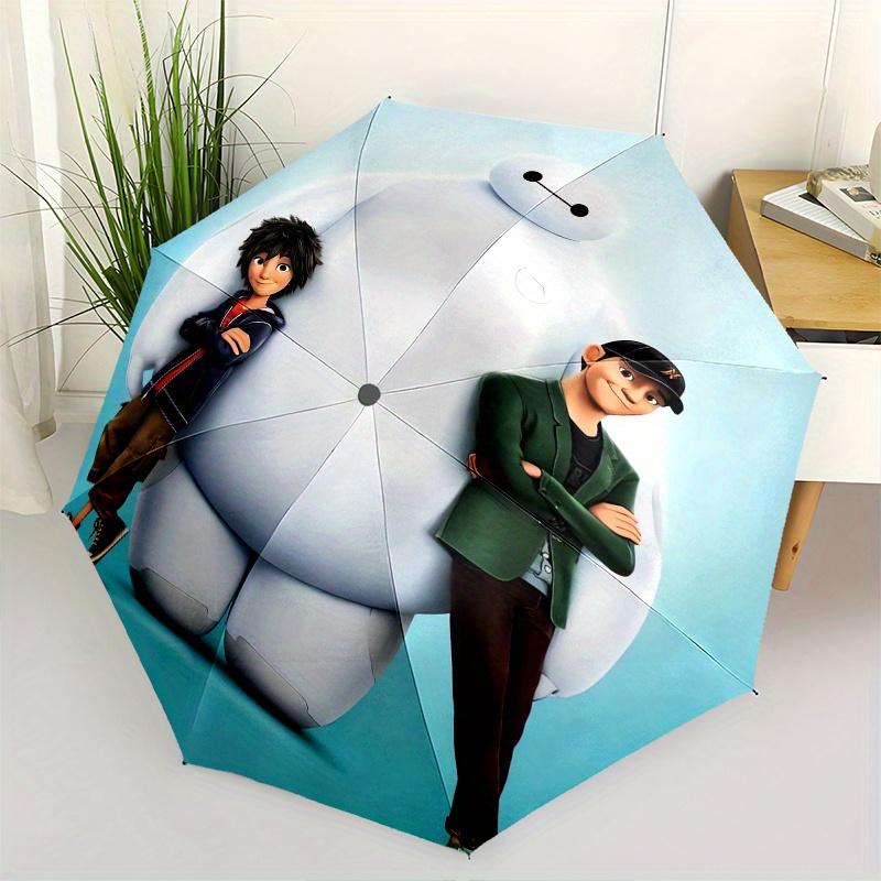 Big Hero 6, Baymax Themed Automatic opening and closing folding umbrella, 8-rib windproof, compact travel design, suitable for all occasion
Big Hero 6, Baymax Themed Automatic opening and closing folding umbrella, 8-rib windproof, compact travel design, suitable for all occasion