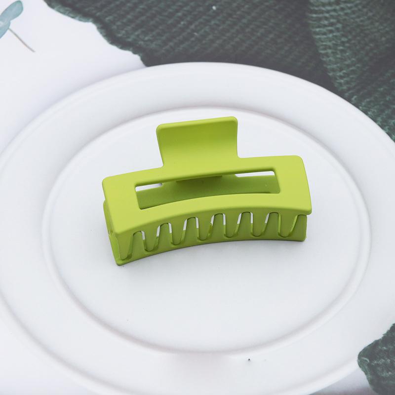 Новые корейские однотонные заколки-крабы для женщин, прочные пластиковые заколки для волос, большой размер, заколка-краб для волос, модные аксессуары для волос
Новые корейские однотонные заколки-крабы для женщин, прочные пластиковые заколки для волос, большой размер, заколка-краб для волос, модные аксессуары для волос