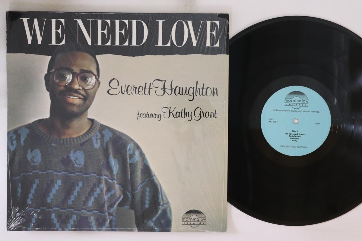 LP Record EVERETT HAUGHTON - We Need Love MG1001 MORNINGLOW 1986 Canada Soul/Funk Used
LP Record EVERETT HAUGHTON - We Need Love MG1001 MORNINGLOW 1986 Canada Soul/Funk Used