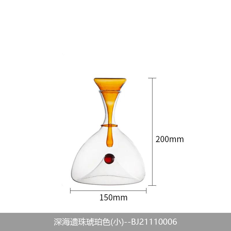 Modern Minimalist Glass Decanter for Home Bar Restaurant Elegant Wine Cabinet Decorative Divider for Brandy Whiskey Tequila
Modern Minimalist Glass Decanter for Home Bar Restaurant Elegant Wine Cabinet Decorative Divider for Brandy Whiskey Tequila