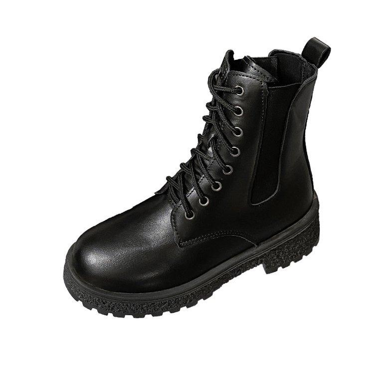 British style medium tube black Martin boots 2025 new thick-soled leather women s boots foreign trade versatile thin boots 42 чёрный
British style medium tube black Martin boots 2025 new thick-soled leather women s boots foreign trade versatile thin boots 42 чёрный