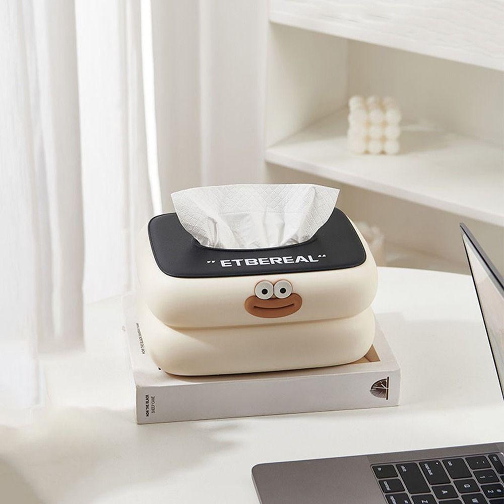 Plastic Tissue Box with Spring Cartoon Napkin Dispenser Light Luxury Paper Towel Storage Box DIY
Plastic Tissue Box with Spring Cartoon Napkin Dispenser Light Luxury Paper Towel Storage Box DIY